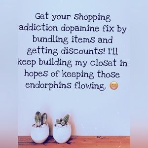 To my fellow shopping addicts..